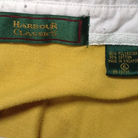 Vintage Harbour Classics XL Polo Shirt; Y2K, Trending, Eclectic Grandpa, Retro - Picture 5 of 5